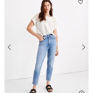 NWT Madewell Momjeans in Melva